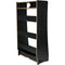 RAB Audio Guitar Studio Shelving Unit with 3 Shelves and 3 RU (Black)