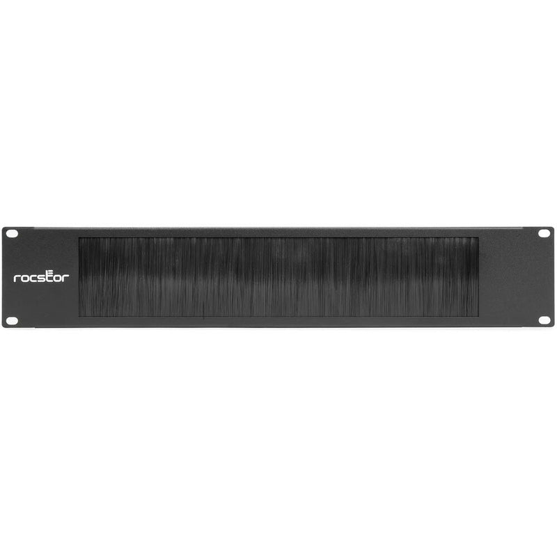 Rocstor Universal Rackmount Brush Panel (2 RU)