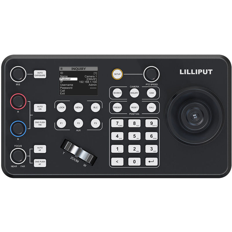 Lilliput K1 Professional IP & Serial PTZ Camera Joystick Controller