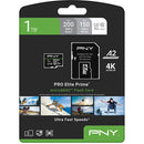 PNY 1TB Pro Elite microSDXC Memory Card (U3)