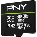 PNY 256GB Pro Elite microSDXC Memory Card (U3)