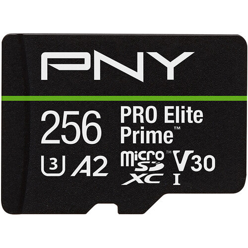 PNY 256GB Pro Elite microSDXC Memory Card (U3)