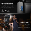 Neewer Z2-S TTL Round Head Flash Speedlite for Sony (Battery & Charger Kit)