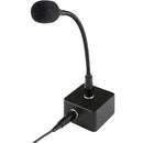 Eastwind Audio TX-FLEX-P Mini Gooseneck Omni Microphone for SHURE AD1 Transmitters (6")