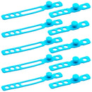 Radius RAD Cable Straps (Light Blue, 10-Pack)