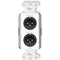 RDL Wall-Mounted Mic/Line Dante Interface 0 X 2 XLR-Out(White)