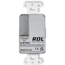 RDL Wall-Mounted Bluetooth Dante Network Interface - Stainless Steel