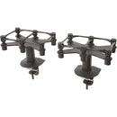 Argosy Pair Speaker Mounts / Aperta 300 Platforms,11-3/4"W X 7-7/8"D, Flex Mount Clamp,Black - 7.75"