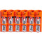 STORACELL Slim Line AA 6-Battery Holder (Orange)