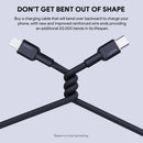 AUKEY Circlet CL Aramid Fiber Core USB-C to Lightning Cable (3.3')