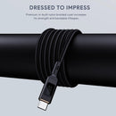 AUKEY Braided Nylon USB-C Cable with Digital LCD Display (3.3')