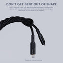 AUKEY Braided Nylon USB-C Cable with Digital LCD Display (3.3')