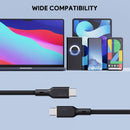 AUKEY Circlet Blink Aramid Fiber Core USB-C Cable (5.9')