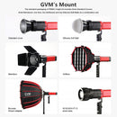 GVM PD60C RGB Pocket LED Monolight (3-Light Kit)