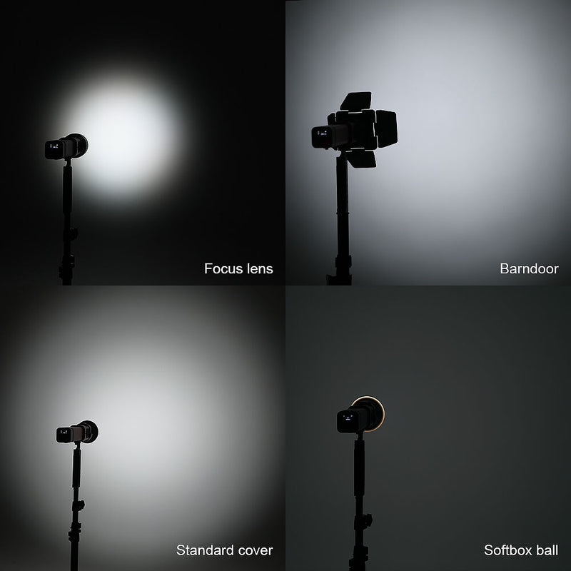 GVM PD60C RGB Pocket LED Monolight (3-Light Kit)