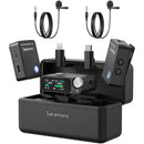 Saramonic Ultra 2-Person Digital Wireless Omnidirectional Lavalier Microphone System for Cameras and Mobile Devices (Black)