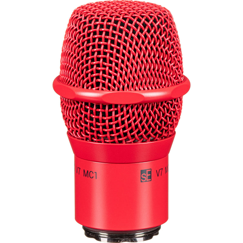 sE Electronics V7 MC1 Supercardioid Dynamic Microphone Capsule for Shure Wireless Handheld Transmitters (Red)