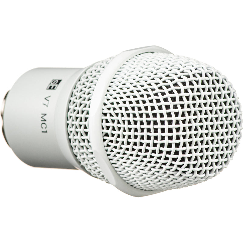 sE Electronics V7 MC1 Supercardioid Dynamic Microphone Capsule for Shure Wireless Handheld Transmitters (White)