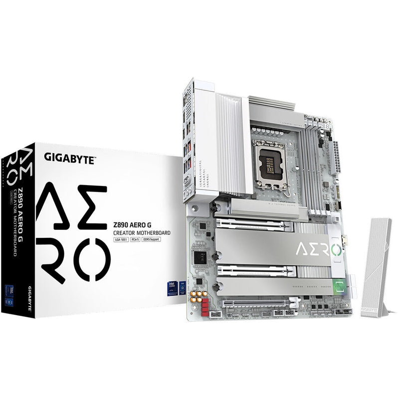 Gigabyte Z890 AERO G LGA 1851 ATX Motherboard (Snow White)