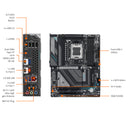 Gigabyte X870 GAMING X WIFI7 AM5 ATX Motherboard