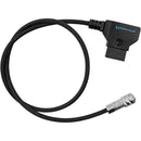 Kondor Blue D-Tap to 2-Pin Power Cable for BMPCC 4K/6K Pro (Raven Black, 20")