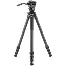 Vanguard Alta Pro 3VL Carbon Fiber Tripod with VEO PV-14 Video Head System