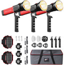 GVM PD60B Bi-Color Pocket LED Monolight (3-Light Kit)