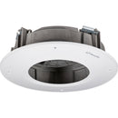 Hanwha Vision SHD-2510FPW Plenum Rated In-Ceiling Flush Mount for PNM-9084QZ and PNM-8082VT (White)