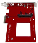 Startech PEX4SFF8639 PEX4SFF8639 Adapter U.2 to Pcie 2.5" Nvme SSD SFF-8639