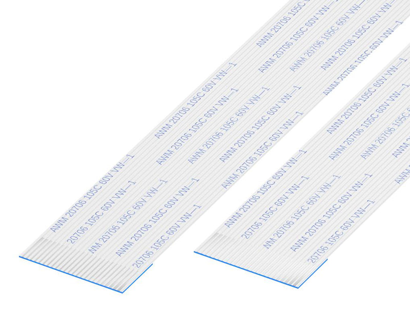 GCT (GLOBAL CONNECTOR TECHNOLOGY) 05-36-A-0050-A-4-06-4-T FFC / FPC Cable, 36 Core, 0.5 mm, Same Sided Contacts, 1.97 ", 50 mm, White