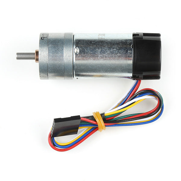 SparkFun Metal Gearmotor with Encoder - 12V (9.7:1)