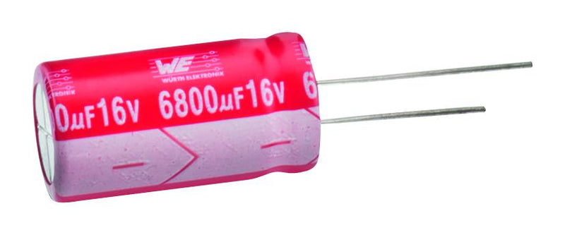 Wurth Elektronik 860020275014 860020275014 Electrolytic Capacitor 820 &Acirc;&micro;F 10 V &plusmn; 20% Radial Leaded 2000 Hours @ 105&deg;C Polar