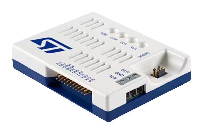 STMICROELECTRONICS STLINK-V3PWR Debugger/Programmer Tool, STM32, ARM CORTEX-M, 1 Quartz SMU, UART interface on Virtual COM Port