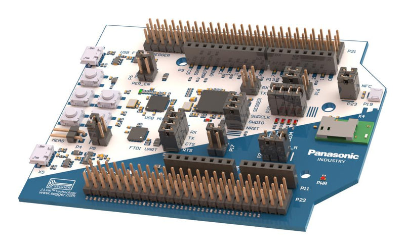 Panasonic ENW89854AVKF ENW89854AVKF Evaluation Board nRF52840 Bluetooth Low Energy Wireless Connectivity