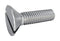 TR Fastenings TR00008835-000 TR00008835-000 Machine Screw M8 35 mm Stainless Steel A2 Flat / Countersunk Head Slotted New