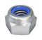 TR FASTENINGS TR00000407-000 Hex Nut, M2.5, Nylon Insert, Stainless Steel A2