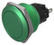 EAO 82-6851.2000 Vandal Resistant Switch, 82 Series, 22 mm, SPDT, Maintained, Round Flat Flush, Green