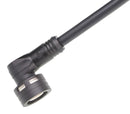 MOLEX 120400-0252 Sensor Cable, 90&deg; M12 Plug, Free End, 4 Position, 1 m, 3.3 ft, 120400 Series