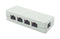 L-COM JMOD4S-1 Splitter, ISDN, 5 RJ45 8x8, Fully Wired, Shielded