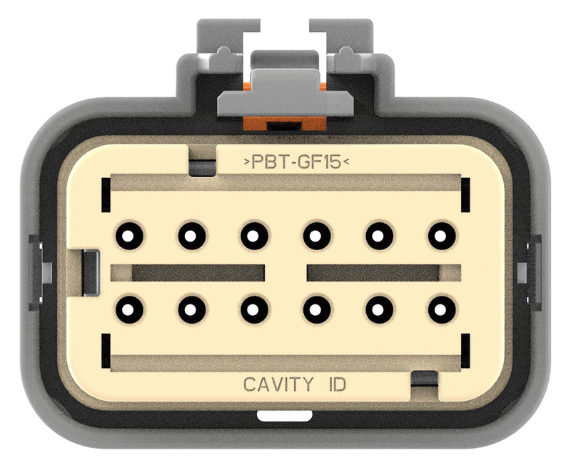 TE Connectivity 2320937-1 2320937-1 Automotive Housing Plug 12POS KEY A