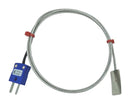 Labfacility FL-K-2.0-C4-MP-J FL-K-2.0-C4-MP-J Thermocouple Leaf K -50 &deg;C 350 Stainless Steel 6.56 ft 2 m New