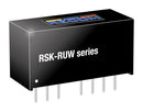 Recom Power RSK-2405SRUW/H3 RSK-2405SRUW/H3 Isolated Through Hole DC/DC Converter ITE 8:1 2 W 1 Output 5 V 400 mA New