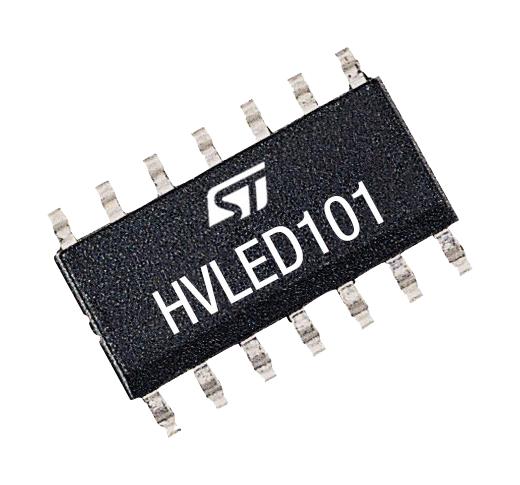 Stmicroelectronics HVLED101TR HVLED101TR LED Driver AC / DC -40 to 125 &deg;C 1 Output Boost Buck Buck-Boost Flyback Sepic Soic