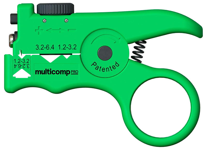 Multicomp PRO MP010967 MP010967 Fibre Optic Slitter Slit &amp; Ring 72.9 mm OAL Acrylonitrile Butadiene Styrene