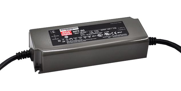 Mean Well NPF-90-12 NPF-90-12 LED Driver Household &amp; Lighting 90 W 12 V 7.5 A Constant Current Voltage New