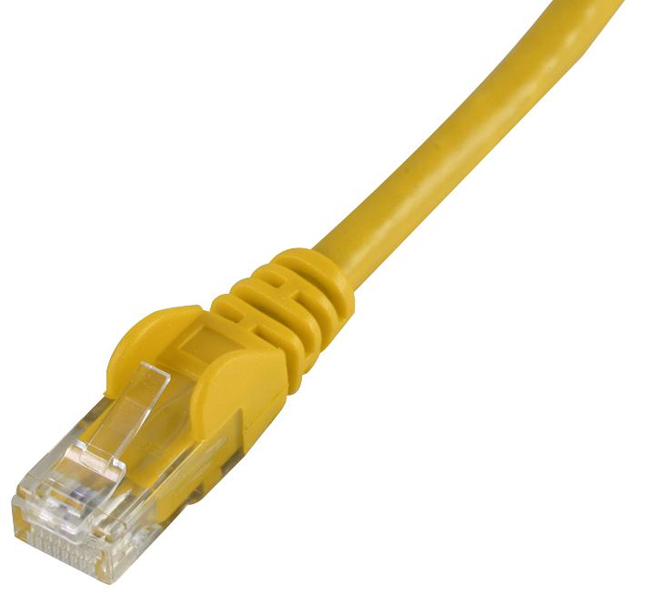 PRO SIGNAL PSG91552 Ethernet Cable, UTP, LSOH, Cat6, RJ45 Plug to RJ45 Plug, UTP (Unshielded Twisted Pair), Yellow