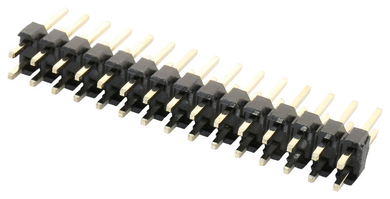 Multicomp PRO 2213S-30G 2213S-30G Pin Header Board-to-Board 2.54 mm 2 Rows 30 Contacts Through Hole