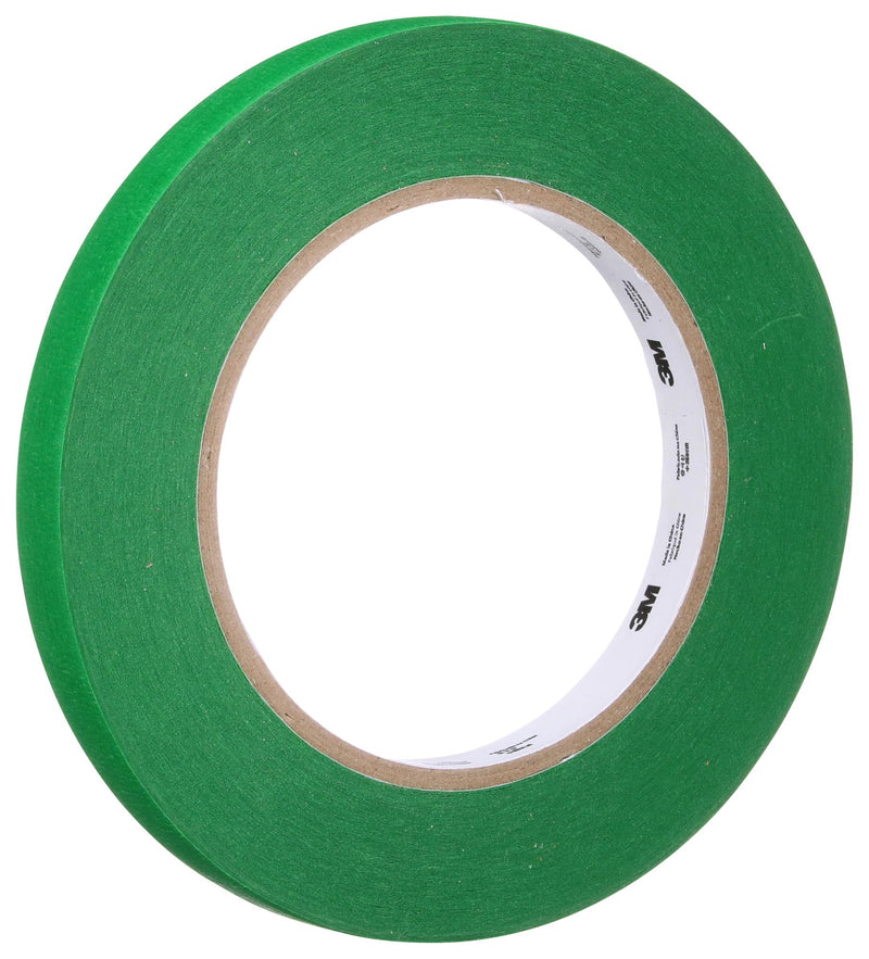 3M 7100299467 7100299467 Tape Masking 0.5" X 180.5FT GRN New