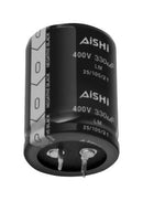 Aishi ELM2EM221O25KT ELM2EM221O25KT Electrolytic Capacitor 220 &Acirc;&micro;F 250 V &plusmn; 20% Snap-In 3000 Hours @ 105&deg;C