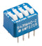 Alcoswitch - TE Connectivity 5435640-2 5435640-2 DIP / SIP Switch 4 Circuits Rocker Through Hole Spst